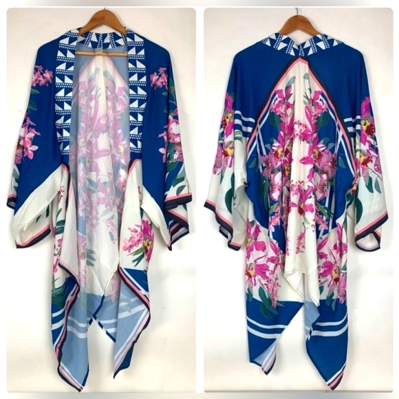 Flying Tomato Tops - Flying Tomato Size M/L Tunic Beach Cover-up Kimono NWOT